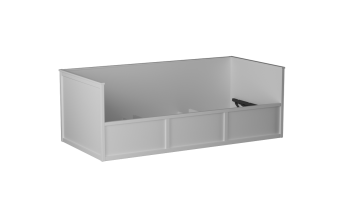 Кровать 900 с подъемным механизмом Фрея (СБК) в Серове - serov.mebel-e96.ru