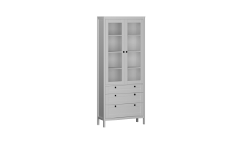 Пенал со стеклом Фрея (СБК) в Серове - serov.mebel-e96.ru