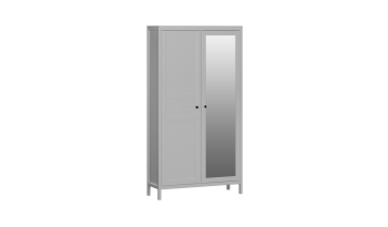 Шкаф для одежды 2-х дв. с комб. дверями Фрея (СБК) в Серове - serov.mebel-e96.ru