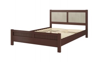Кровать из массива Фрида Орех (БМ) в Серове - serov.mebel-e96.ru