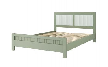 Кровать из массива Фрида Зеленый самшит (БМ) в Серове - serov.mebel-e96.ru