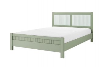 Кровать из массива Фрида Зеленый самшит (БМ) в Серове - serov.mebel-e96.ru
