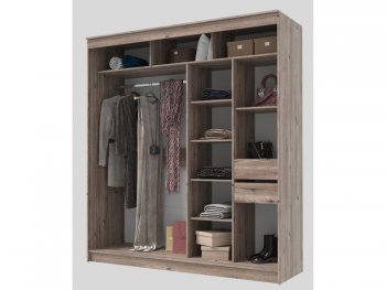 Шкаф-купе 2000 мм Гранд-1 ЛДСП, дуб горный (Эра) в Серове - serov.mebel-e96.ru