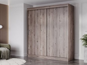 Шкаф-купе 2000 мм Гранд-1 ЛДСП, дуб горный (Эра) в Серове - serov.mebel-e96.ru