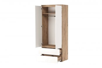 Шкаф 900 мм Гретта 2С2Я 2дв, 2ящ крафт (Памир) в Серове - serov.mebel-e96.ru