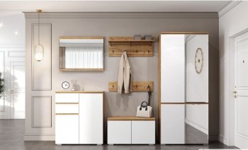 Прихожая Гретта №1 крафт золотой (Памир) в Серове - serov.mebel-e96.ru