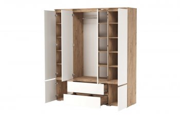 Шкаф 1800 мм 6С2Я 6дв, 2ящ. Гретта крафт золотой (Памир) в Серове - serov.mebel-e96.ru