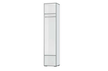 Шкаф 1 дв. Грей (УНИ) (МЛК) в Серове - serov.mebel-e96.ru
