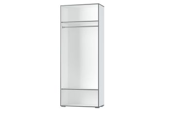 Шкаф 2 дв. Грей (УНИ) (МЛК) в Серове - serov.mebel-e96.ru