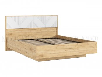 Кровать парящая Ирис крафт/белый (Миф) в Серове - serov.mebel-e96.ru