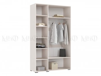 Шкаф 1350 мм Ирис с антресолью, кашемир (Миф) в Серове - serov.mebel-e96.ru