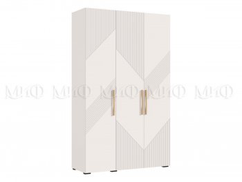 Шкаф 1350 мм Ирис с антресолью, кашемир (Миф) в Серове - serov.mebel-e96.ru