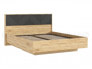 Кровать парящая Ирис крафт/графит(Миф) в Серове - serov.mebel-e96.ru