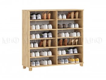 Обувница Ирис крафт/графит (Миф) в Серове - serov.mebel-e96.ru
