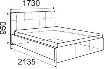 Кровать Изабелла с латами Newtone light beige (ИжМ) в Серове - serov.mebel-e96.ru
