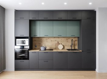 Кухонный гарнитур Изумруд 3400 мм (Санвут) в Серове - serov.mebel-e96.ru