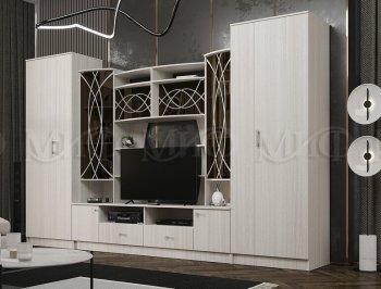 Стенка Женева сандал (3500) Миф в Серове - serov.mebel-e96.ru