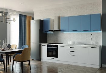 Кухонный гарнитур Капри ЛДСП/МДФ 2800 мм Sanvut в Серове - serov.mebel-e96.ru