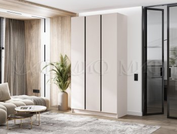Шкаф 1200 мм 3-х ств. Келвин кашемир (Миф) в Серове - serov.mebel-e96.ru