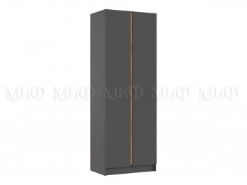 Шкаф 800 мм 2-х ств. Келвин графит  (Миф) в Серове - serov.mebel-e96.ru