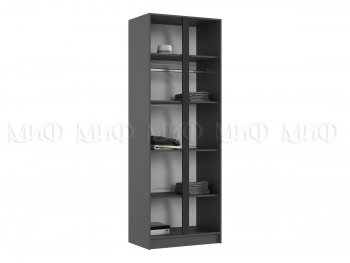 Шкаф 800 мм 2-х ств. Келвин графит  (Миф) в Серове - serov.mebel-e96.ru