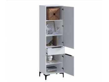 Пенал 550 мм Кимберли белый (Handis) в Серове - serov.mebel-e96.ru