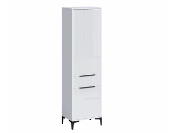 Пенал 550 мм Кимберли белый (Handis) в Серове - serov.mebel-e96.ru