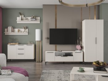 Стенка Кимберли кашемир, модульная (Handis) в Серове - serov.mebel-e96.ru