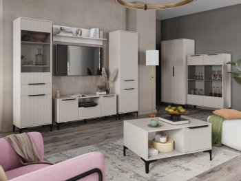 Стенка Кимберли кашемир, модульная (Handis) в Серове - serov.mebel-e96.ru