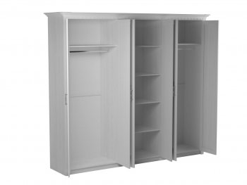 Шкаф 2700 мм 6-дверный Клер (СБК) в Серове - serov.mebel-e96.ru