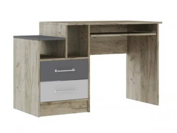 Стол письменный Колибри Лофт серый (Текс) в Серове - serov.mebel-e96.ru