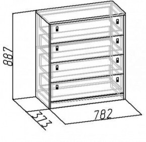 Комод Комфорт 12 в Серове - serov.mebel-e96.ru