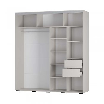 Шкаф-купе Крафт-6 кашемир 2000 мм (БТС) в Серове - serov.mebel-e96.ru