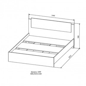 Кровать Софи СКР1600.1 (ДСВ) в Серове - serov.mebel-e96.ru