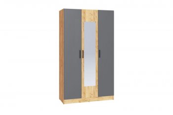 Шкаф 1200 мм Ларс крафт/графит (Микон) в Серове - serov.mebel-e96.ru