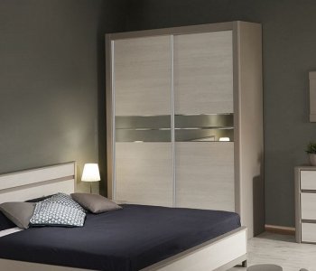 Шкаф-купе 1750 мм 2-х дверный Лацио (СБК) в Серове - serov.mebel-e96.ru
