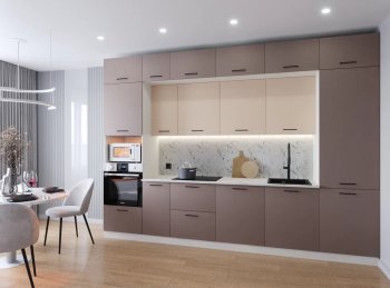 Кухонный гарнитур Латте 3400 мм (Санвут) в Серове - serov.mebel-e96.ru