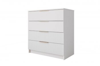 Комод Лавис КМД 800.1 белый софт (ДСВ) в Серове - serov.mebel-e96.ru