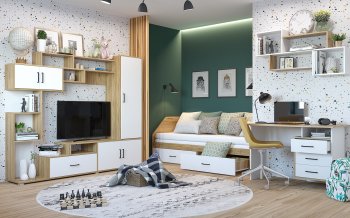 Набор детской мебели Лайт, модульный комп.2 (Гор) в Серове - serov.mebel-e96.ru