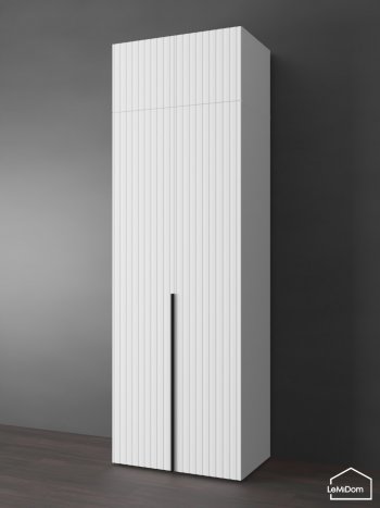 Шкаф с антресолью 800 мм Linnea MHR-2A-2 2450х800х510 (Белый-М 11.1.2) в Серове - serov.mebel-e96.ru