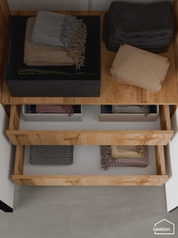 Шкаф с антресолью 1200 мм Linnea MHR-3A-2 2450х1200х510 (ДВ-М 11.1.25) в Серове - serov.mebel-e96.ru