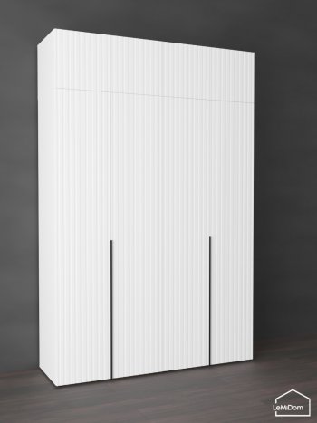 Шкаф с антресолью 1600 мм Linnea MHR-4A-1 2450х1600х510 (Белый-М 11.1.1) в Серове - serov.mebel-e96.ru