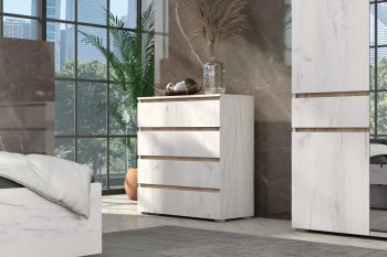 Комод Лиана золотой (Зарон) в Серове - serov.mebel-e96.ru