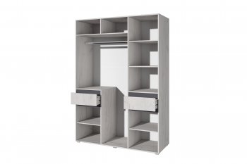 Спальный гарнитур Лиана графит, модульный (Зарон) в Серове - serov.mebel-e96.ru