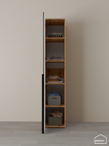 Шкаф Linnea MHR-1-2 2050х400х510 (ДВ-М 11.1.25) в Серове - serov.mebel-e96.ru