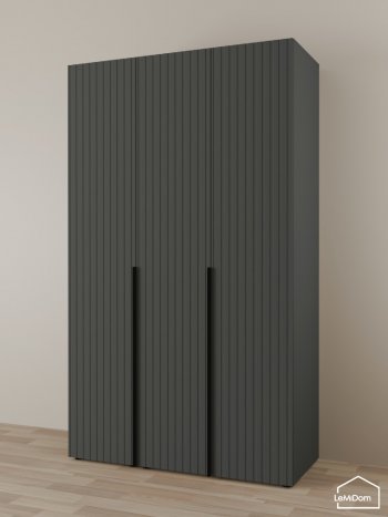 Шкаф Linnea MHR-3-1 2050х1200х510 (Графит-М 11.1.25) в Серове - serov.mebel-e96.ru