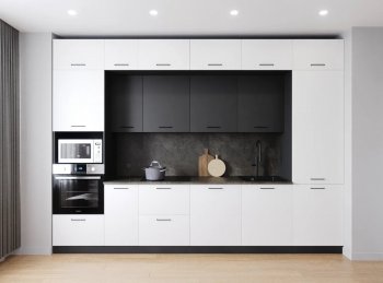 Кухонный гарнитур Лофт 3400 мм (Санвут) в Серове - serov.mebel-e96.ru