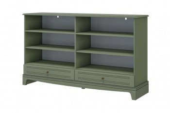 Комод 4 двери 2ящ. Лорето, зеленый самшит (БМ) в Серове - serov.mebel-e96.ru