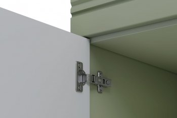 Шкаф 2000 мм распашной ШР-4 Лорето, зеленый самшит (БМ) в Серове - serov.mebel-e96.ru