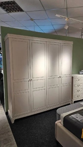 Спальный гарнитур Лорето, модульный, льняной (БМ) в Серове - serov.mebel-e96.ru